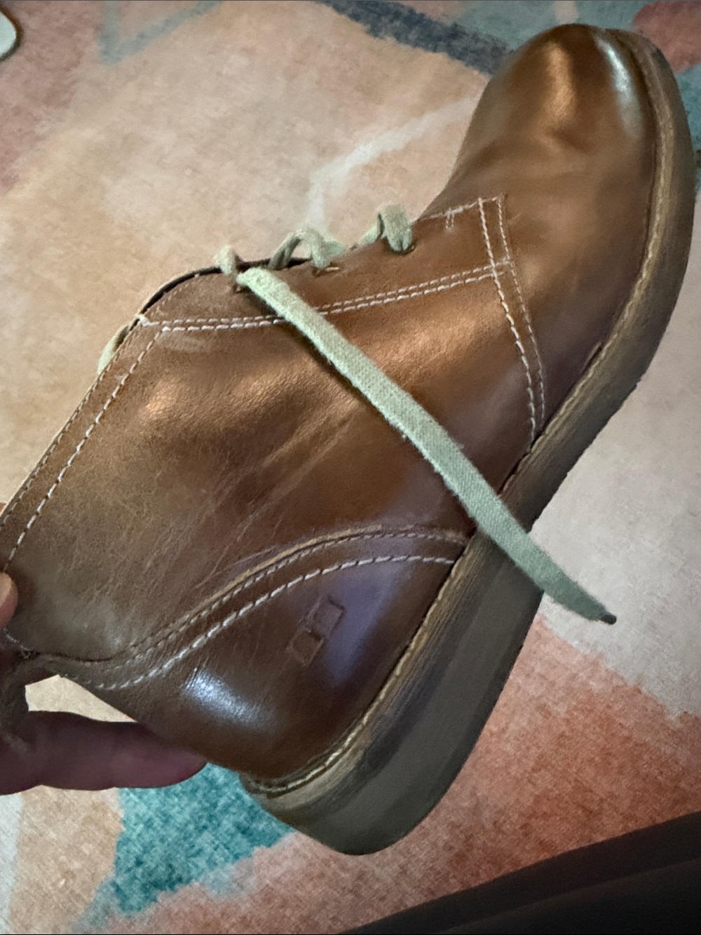 Men's Bed Stu Brown Leather Casual Lace-Up Shoe